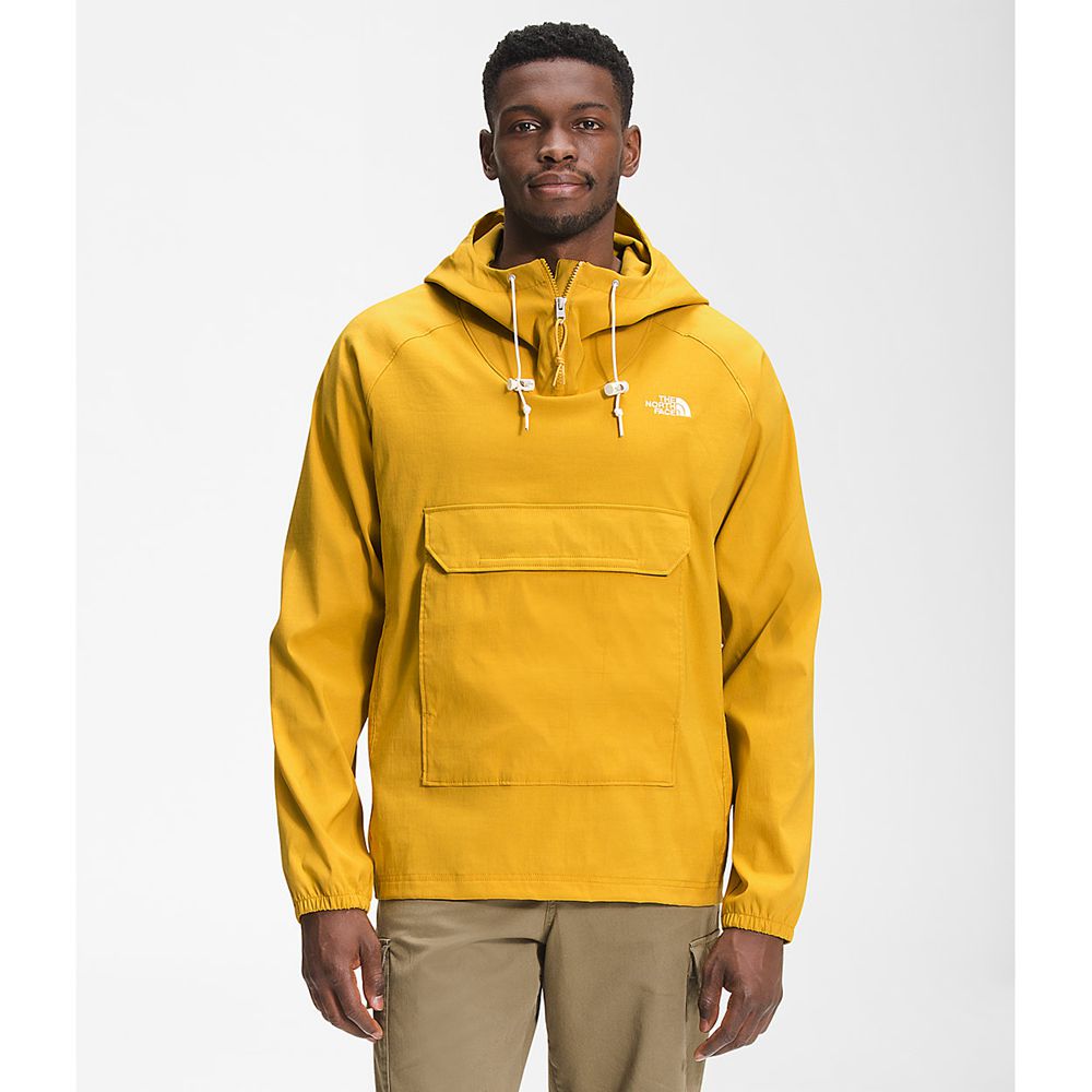 The North Face Pullover Mens Australia - The North Face Class V Yellow (PXE-658943)